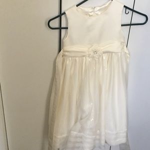 Cinderella Cream Girl Dress Size 4T